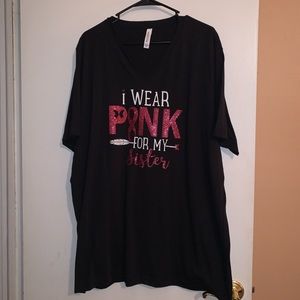 BREAST CANCER Awareness shirt - size 2XL